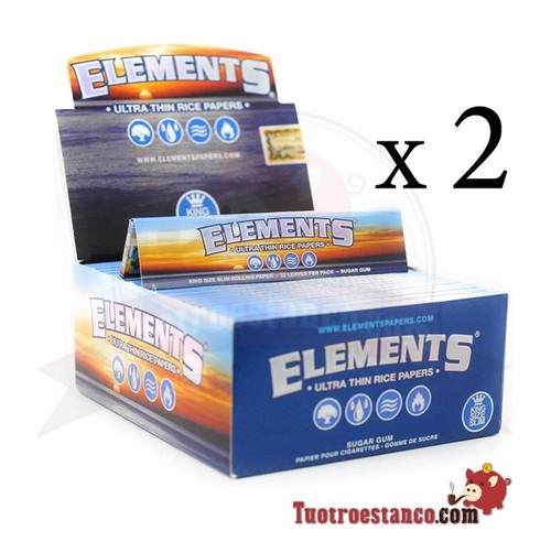 Cartine elements blu lunghe - elements,
