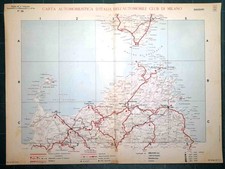 Carta geografica stradale