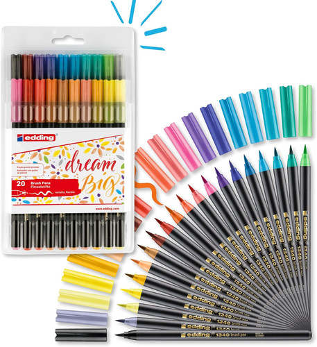 1340 brush pen - set, of