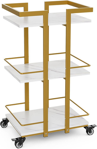 Carrello estetico con ruote - estetico,