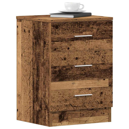 Comodino vecchio legno - comodino,