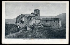 CALABRITTO Avellino-CARTOLINA Anni'30-F.Piccolo-SPEDITA POSTUMA