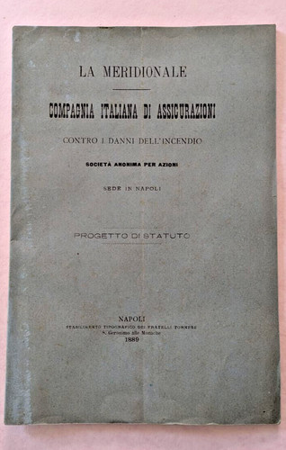 Meridionale assicurazioni - la,