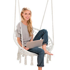 Sedia Amaca Macramè Sospesa