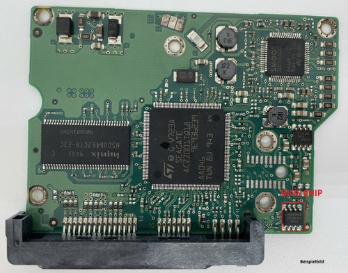 Scheda logica pcb seagate - scheda,