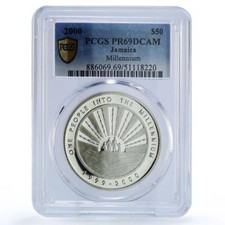 Giamaica 50 dollari Millennium