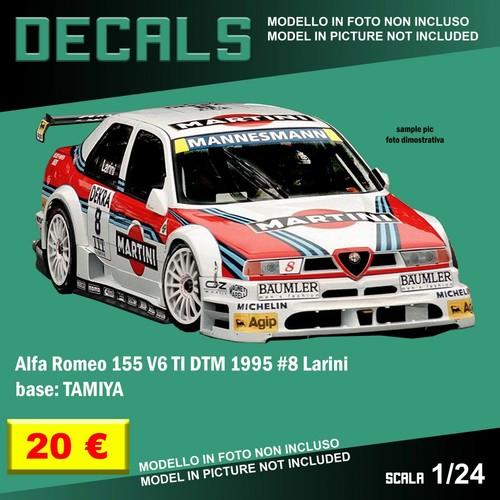 Decals repro alfa romeo 155 - alfa,