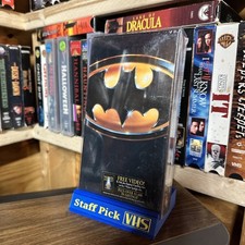 BATMAN 1989 VHS Tape Warner