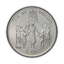 Città del vaticano 1997 - cittÀ, 500