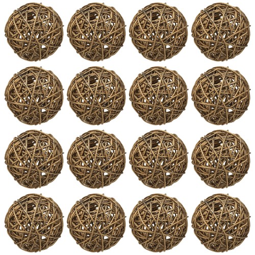 Pcs inch wicker balls - pcs,