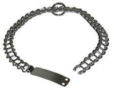 COLLARE NICHELATO CON MAGLIE