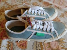 Sneakers da donna United Colors of Benetton n° 37 color carta da zucchero nuove