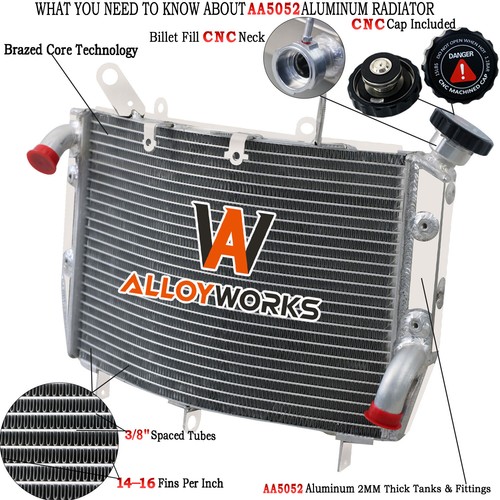 Upgraded aluminium radiateur - upgraded,