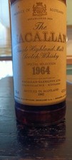 macallan 1964 special selection  rinaldi importatori capsula plastica  no box