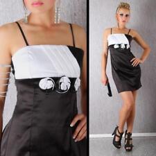 Elegante Raso Tubino Abito da