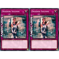 DESIDERI SOLENNI 2x (SPEED DUEL) • (Solemn Wishes) • Comune • SBC1 ITH17 • 1Ed