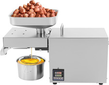 Pressa Olio Elettrico Frantoio Olive 610W Macchina per Spremere L'Olio Temperatu