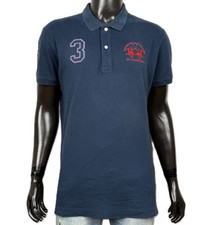 La Martina Polo Uomo XL Blu