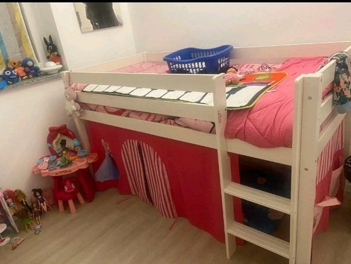 Letto soppalco bambina - letto,