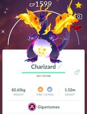 Shiny charizard gigamax trade - shiny,