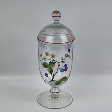 Vaso potiche vintage vetro - potiche,
