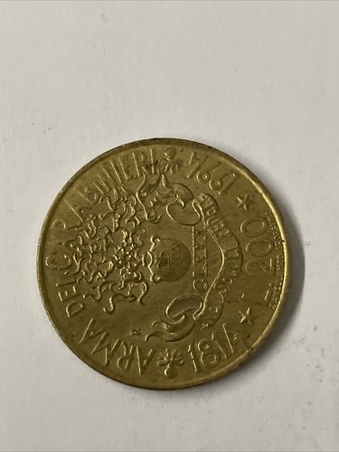 200 lire 1994 arma dei - lire,