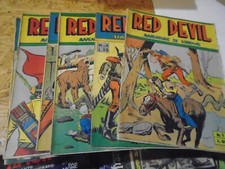 KINOWA ALBO D'ORO RED DEVIL 6°SERIE COMPLETA DAL 1 AL 6 ORIGINALE,BUONA  OTTIMA