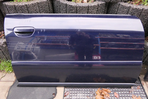 Audi porta anteriore blu - b5,