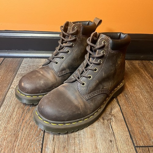 Stivali stringati martens - dr.,