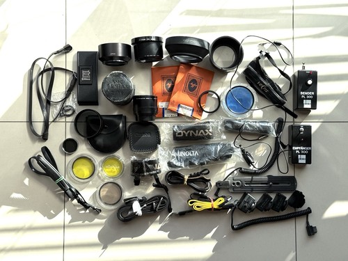 Konvolut accessori fotografici
