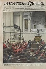 DUCE MUSSOLINI CORTE CASSAZIONE ROMA  DOMENICA CORRIERE 1934 4