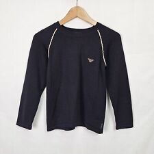 Maglione Armani Junior blu in lana taglia 10 anni bambina