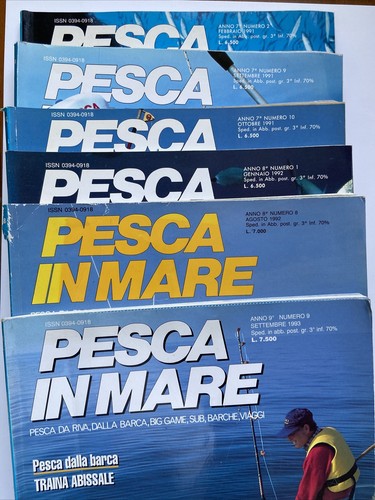 Pesca mare anni 93 - in, 91-93