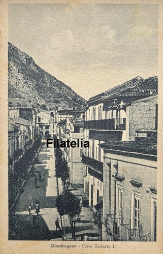 Cartolina mondragone corso - cartolina,