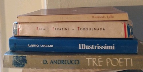 Vintage italian book lot - vintage,