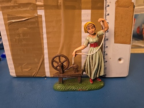 Personaggio presepe vintage - presepe,