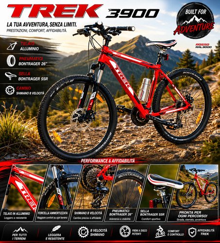 Mountain bike trek - trek,