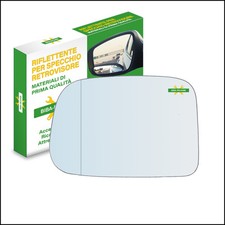 Vetro Specchio Retrovisore Asferico Lato Sx-Guidatore Per Volkswagen Taro dal 19