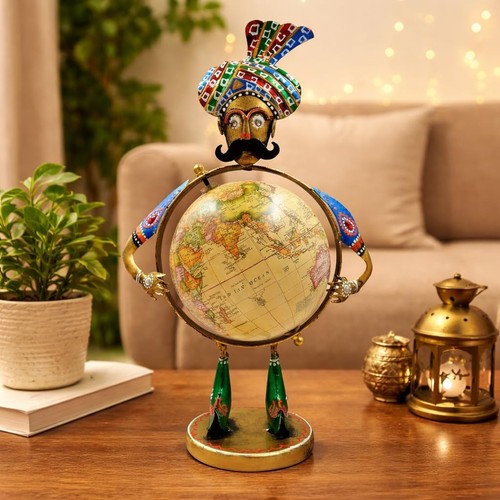 Globe scultura figurina in - cv,