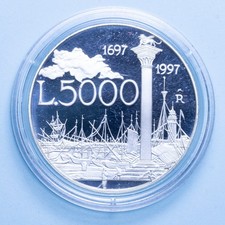 REPUBBLICA ITALIANA 5000 LIRE