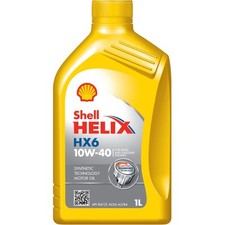 Olio motore SHELL Helix HX6 10W40 1L