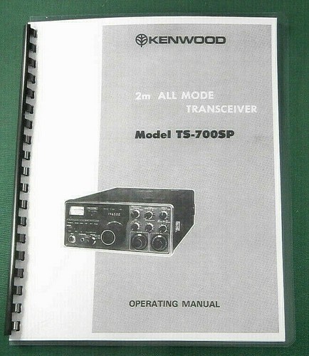 Kenwood 700sp manuale di - manuale,