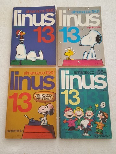 Almanacco linus anni - almanacco, 1980