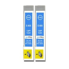 2 Light Cyan Ink Cartridges