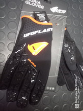 GUANTI CROSS ENDURO UFO MURIA  NERO ARANCIO FLUO