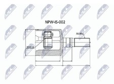 Kit giunti albero motore