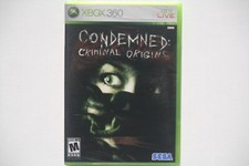 Condemned Criminal Origins Xbox 360 US NTSC nuovo sigillato in fabbrica RARO