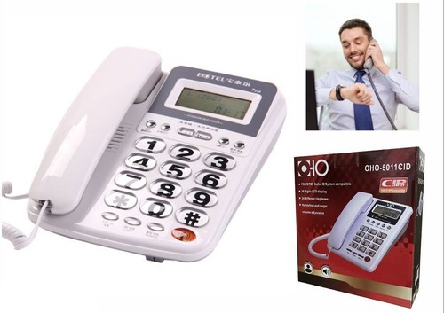 Telefono fisso display - telefono,