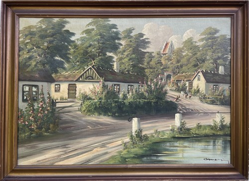 Quadro olio estate - estate, italiano