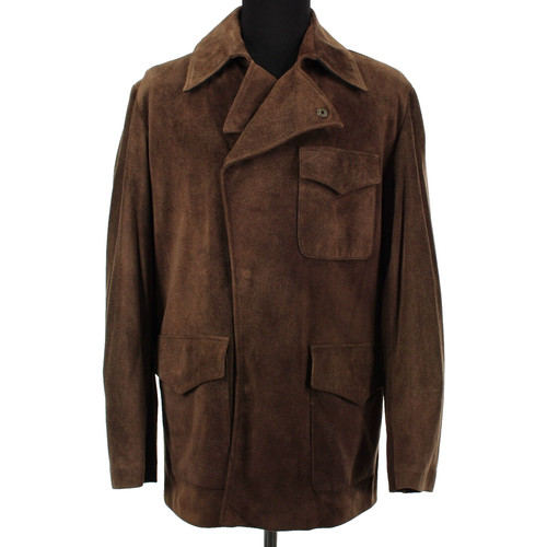 Giacca pelle scamosciata - giacca,